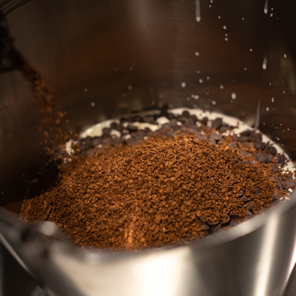 Der Kaffee, Zutat unserer Schokoladen- und Moccaeiscreme 